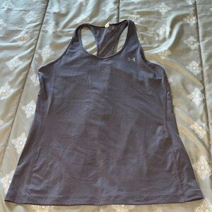 Under Armor Heat Gear Purple Medium Razor Tank
